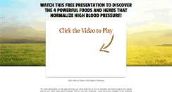 Desktop Screenshot of bloodpressurenormalized.com